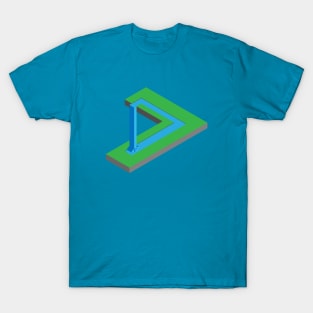 Low-poly Waterfall T-Shirt